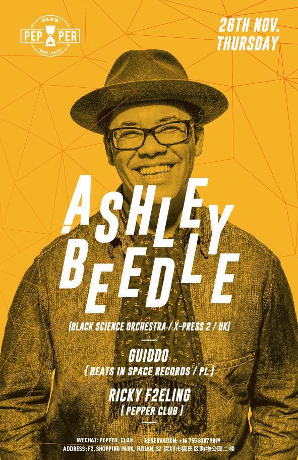 Ashley Beedle Pepper guiddo